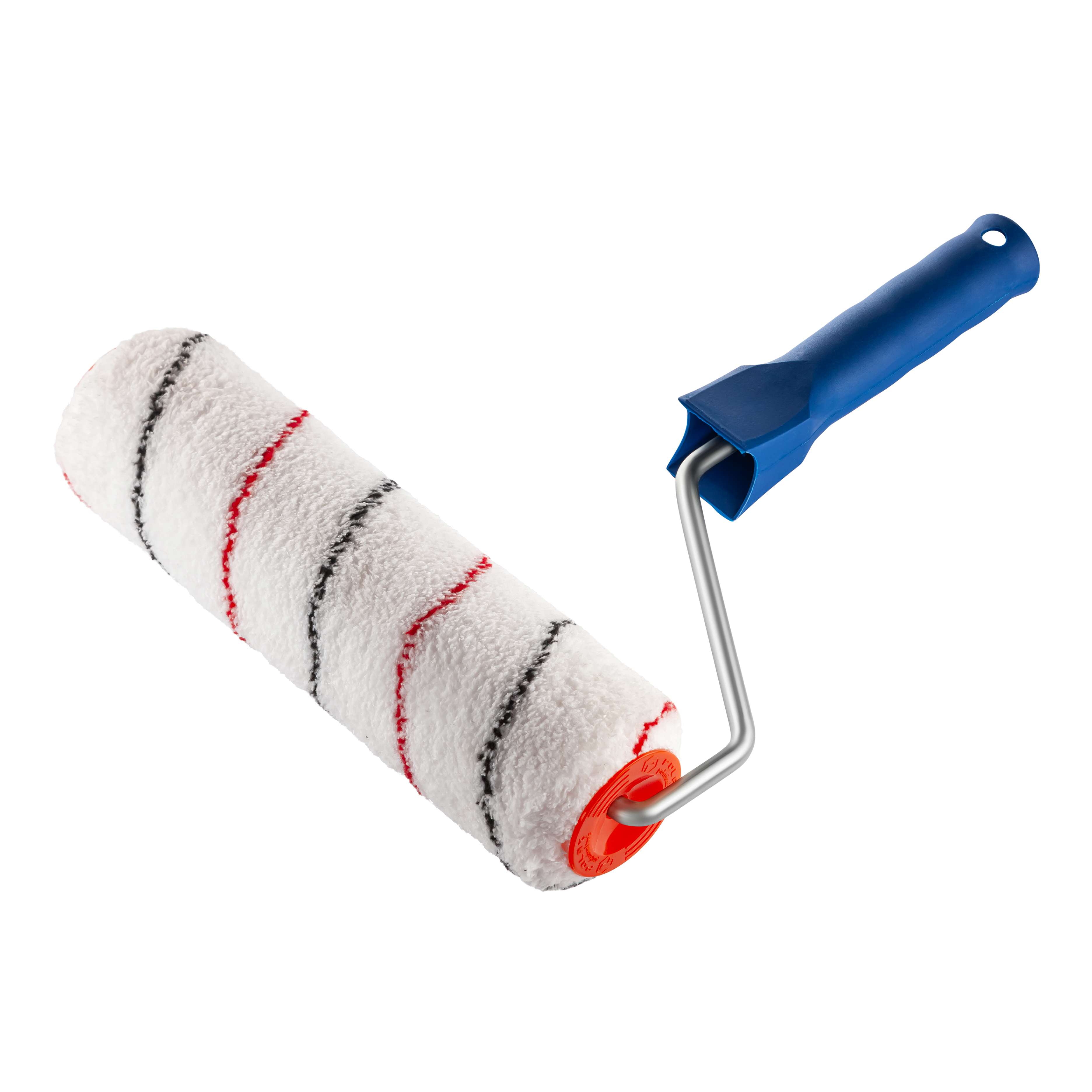 Валик "Мiкрофiбра" мастер 8 Х 48 Х 250 мм з ручкою до валика 8 Х 250 мм POLAX